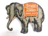 Browns Jumbo Bread sign