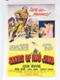 Sands of Iwo Jima movie poster print