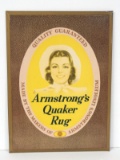 Armstrongs Quaker Rug sign