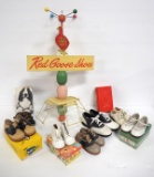 Red Goose Children's Shoes display with shoes