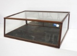 Oak countertop display case
