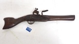Early flintlock blunderbuster gun