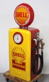 Gillbarco gas pump restored to Shell