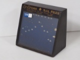Countertop LaCross Nail Files display
