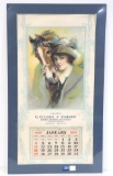 1920 Garage calendar