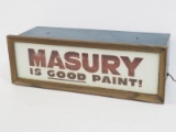 Masury Paint sign