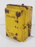 Cast iron Kellogg fire phone box