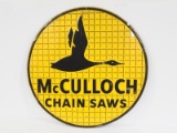 McCulloch Chain Saws sign