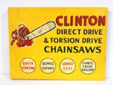 Clinton Chain Saws sign