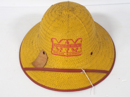 Minneapolis Moline straw hat