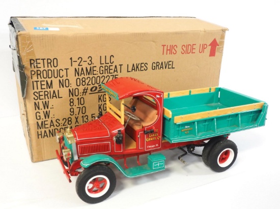 Great Lakes Gravel C-cab dump truck