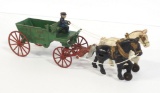 Kenton sand & gravel wagon & horses