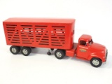 Livestock tractor trailer semi truck