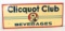 Clicquot Club drink sign