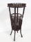 Oak stick & ball knitting stand