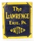 The Lawrence United Erie PA Hotel sign
