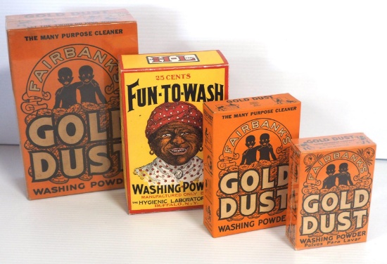 (4) Washing powder boxes