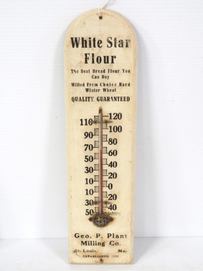 White Star Flour thermometer