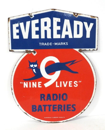 Ever Ready Radio Batteries sign