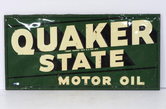 Quaker State Motor Oil sign