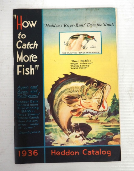 Heddon's 1936 color catalog