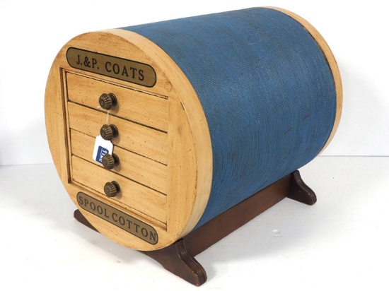 J&P Coats spool cabinet