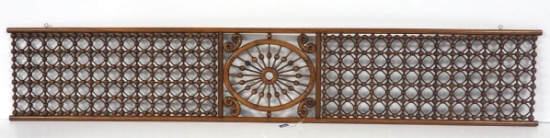 Early Victorian stick & ball fret work