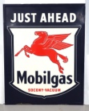 Mobilgas Just Head sign