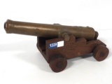 Goulds Mfg. brass cannon