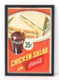 Coca Cola 35-cent Chicken Salad sign
