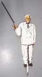 KFC Colonel-shaped sign