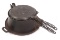 Griswold No.8 cast iron waffle iron