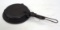 No.8-9 unmarked cast iron waffle iron