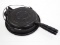 Wapak cast iron waffle iron