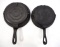 (2) Cast iron waffle irons: 7-8 / 8-9