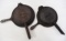 (2) Griswold cast iron waffle irons