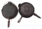 (2) Griswold cast iron waffle irons
