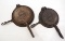 (2) Griswold cast iron waffle irons
