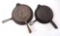 (2) Cast iron waffle irons