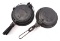 (2) Cast iron waffle irons