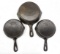 (3) Cast iron skillets