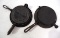 (2) Cast iron waffle irons