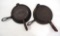 (2) Stover waffle irons: No.7 / No.8