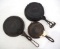 (3) Cast iron waffle irons