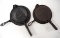 (2) Cast iron waffle irons