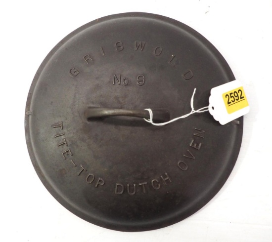 Griswold No.9 Tite-Top Dutch Oven lid