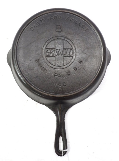 Griswold No.8 cast iron skillet