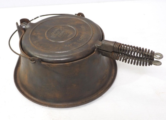 Wagner 1408 cast iron waffle iron