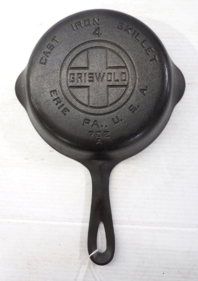 Griswold cast iron No.4 Skillet