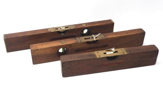 (3) Wooden Levels